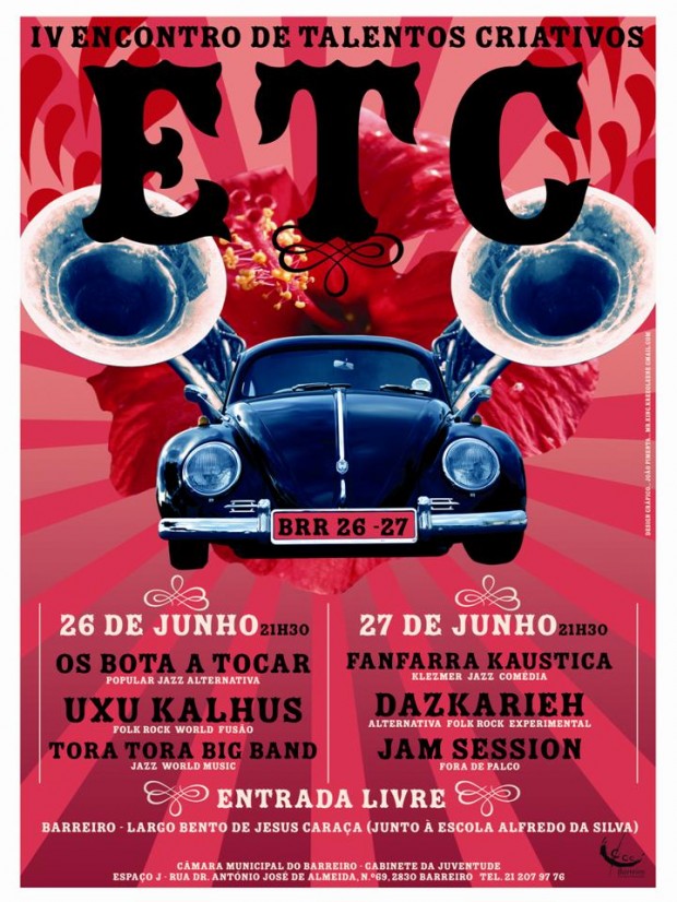 etc-poster Encontro de Talentos Criativos - Barreiro