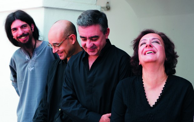 proj_in-canto Luisa Amaro (da direira para a esquerda) com António Eustáquio, Gonçalo Lopes e Baltazar Molina
