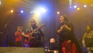 Uxía com Manecas Costa